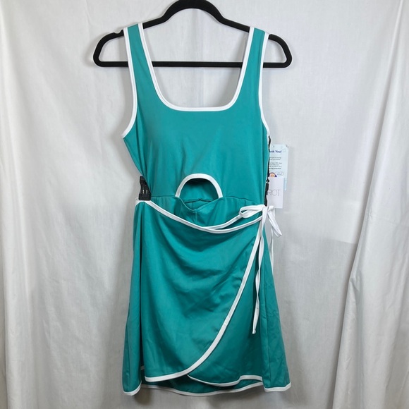 Beach Riot Dresses & Skirts - 🎄Gift Idea! NWT Beach Riot Astrid Cut-Out Mini Dress in Crystal Coast